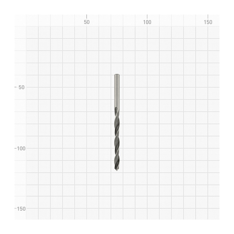 Сверло по металлу Trigger 73245 Р6М5 4,5 мм (уп. 2 шт.)