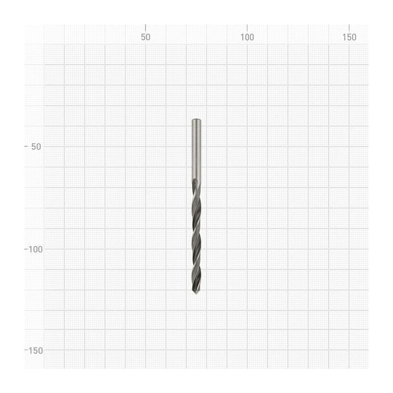 Сверло по металлу Trigger 73248 Р6М5 4,8 мм (уп. 2 шт.)