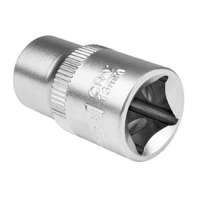 Головка шестигранная торцевая, CrV 1/2" 13 мм Головка шестигранная торцевая, CrV 1/2" 13 мм