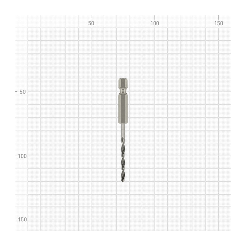 Сверло с шестигр.хв.по металлу Trigger 73430 Р6М5 3,0 мм (уп. 2 шт.)
