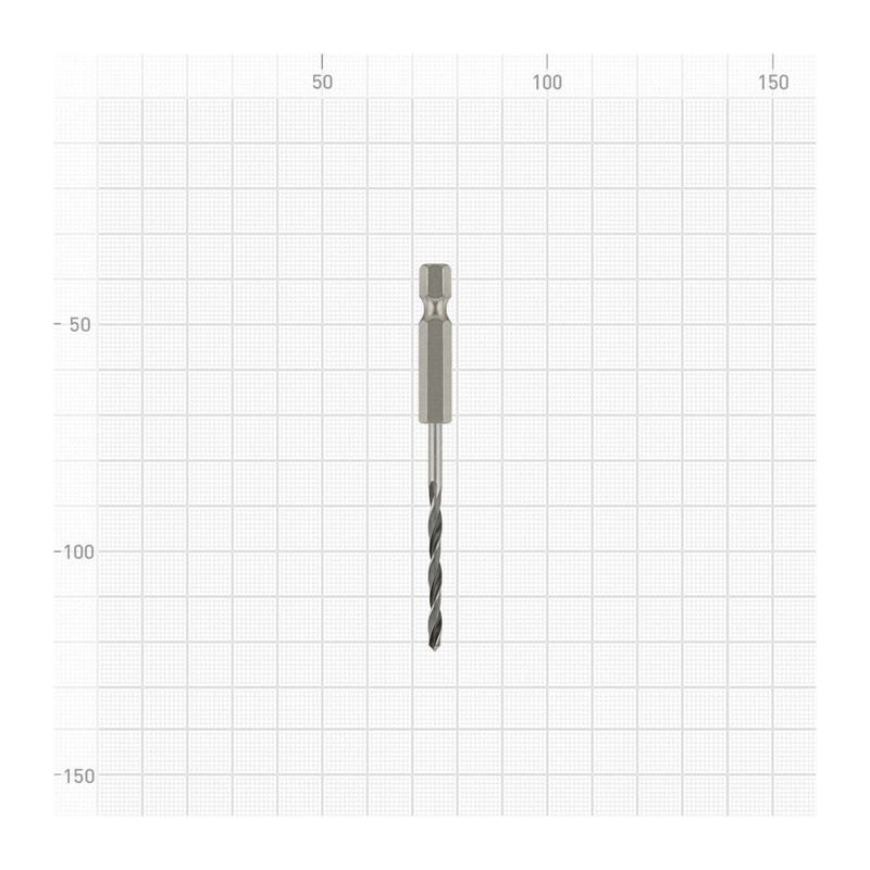 Сверло с шестигр.хв.по металлу Trigger 73432 Р6М5 3,2 мм (уп. 2 шт.)