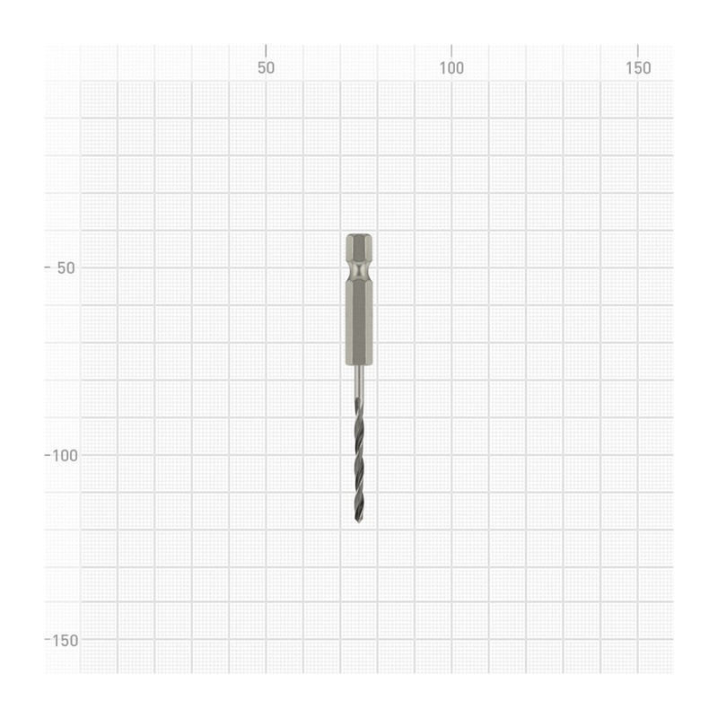 Сверло с шестигр.хв.по металлу Trigger 73425 Р6М5 2,5 мм (уп. 2 шт.)