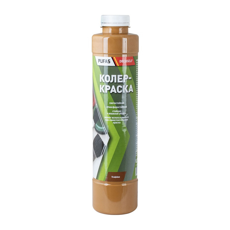 Краска колеровочная для в/д красок Pufas N10 кофейная (0,75 л)