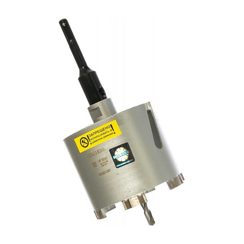 Коронка алмазная буровая SDS + в сборе, 102 мм Коронка алмазная буровая SDS + в сборе, 102 мм