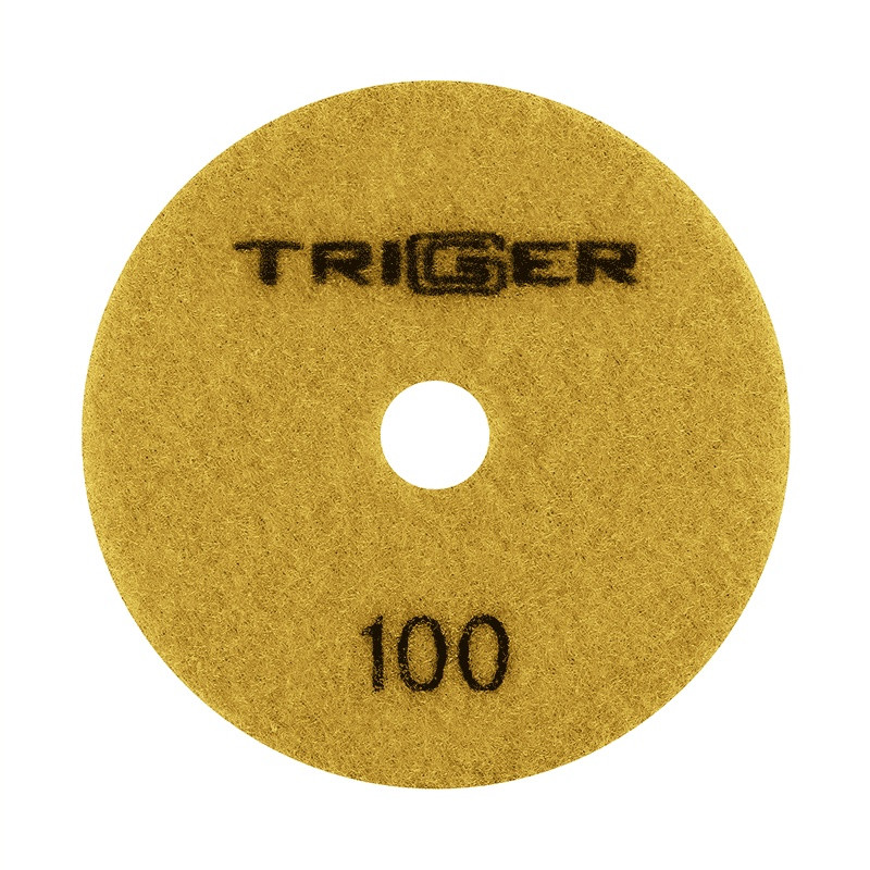 Алмазный гибкий шлифовальный круг Trigger 70732 №100 100мм, рабочий слой 3мм (сух. шлиф.)