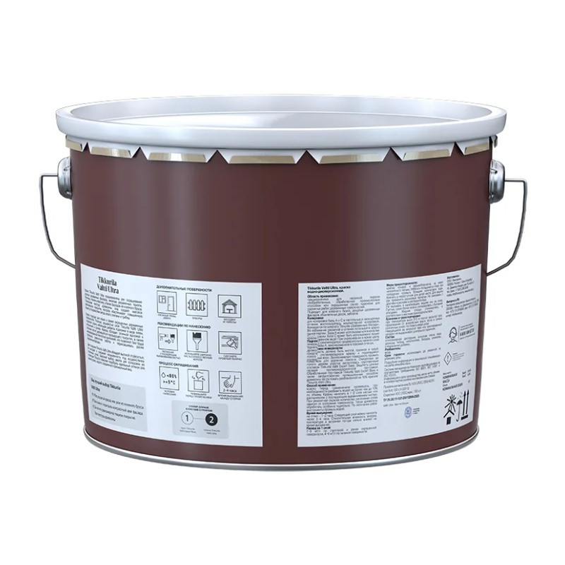 Краска для деревянных фасадов Tikkurila Valtti Ultra основа A матовая (9 л)