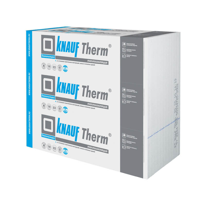 Пенополистирол Knauf Therm Дача 1000х1000х100мм (12шт)