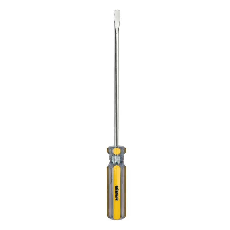 Отвертка Biber 85574 Стандарт SL 5х150 мм Отвертка Biber 85574 Стандарт SL 5х150 мм