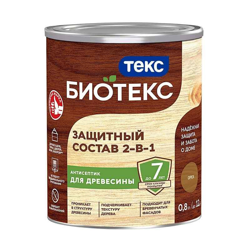 Антисептик Текс Bioteks состав 2в1 орех (0,8 л)