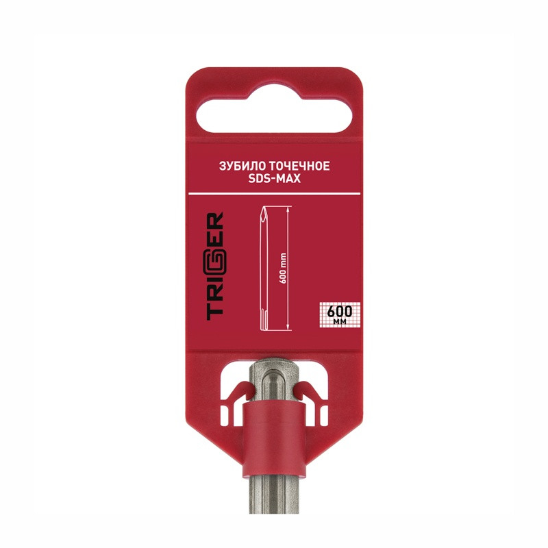 Зубило точечное (пика) Trigger 88106 SDS-Max 600 мм Зубило точечное (пика) Trigger 88106 SDS-Max 600 мм