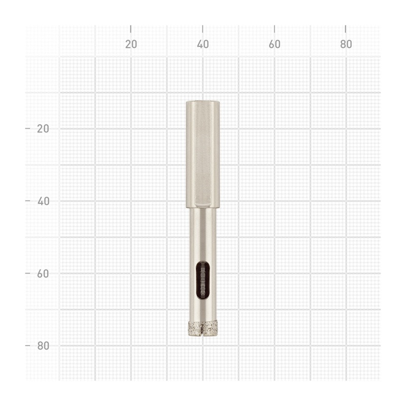 Сверло-коронка алмазная Trigger 77865 8х65мм (2 шт.)