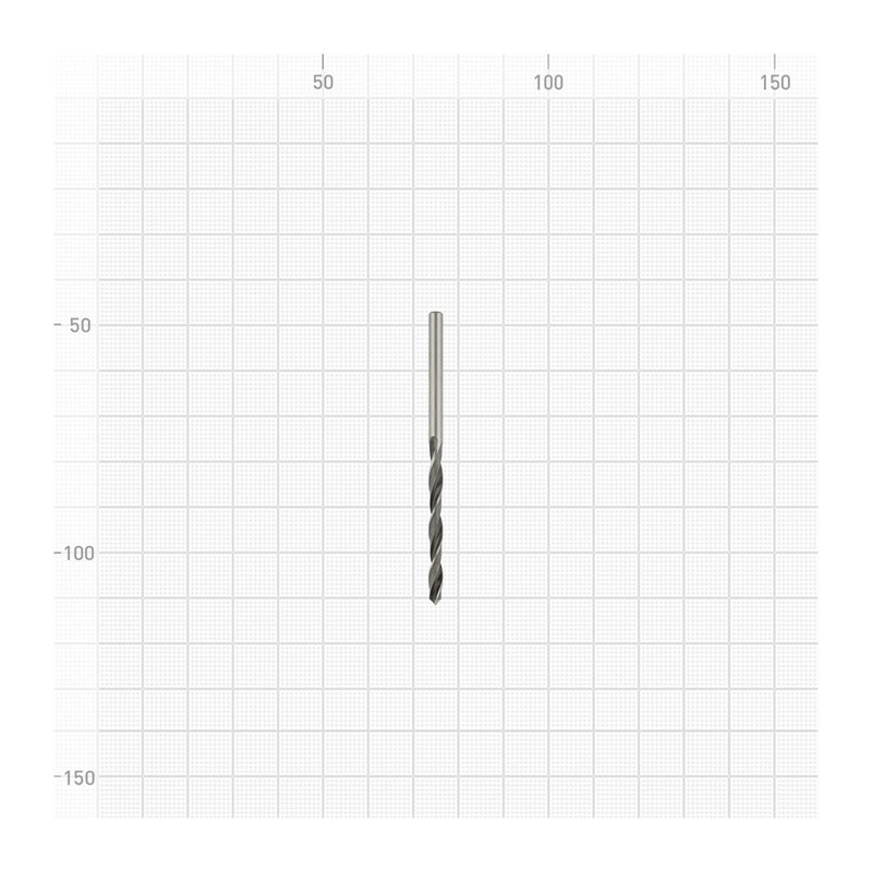 Сверло по металлу Trigger 73233 Р6М5 3,3 мм (уп. 2 шт.)