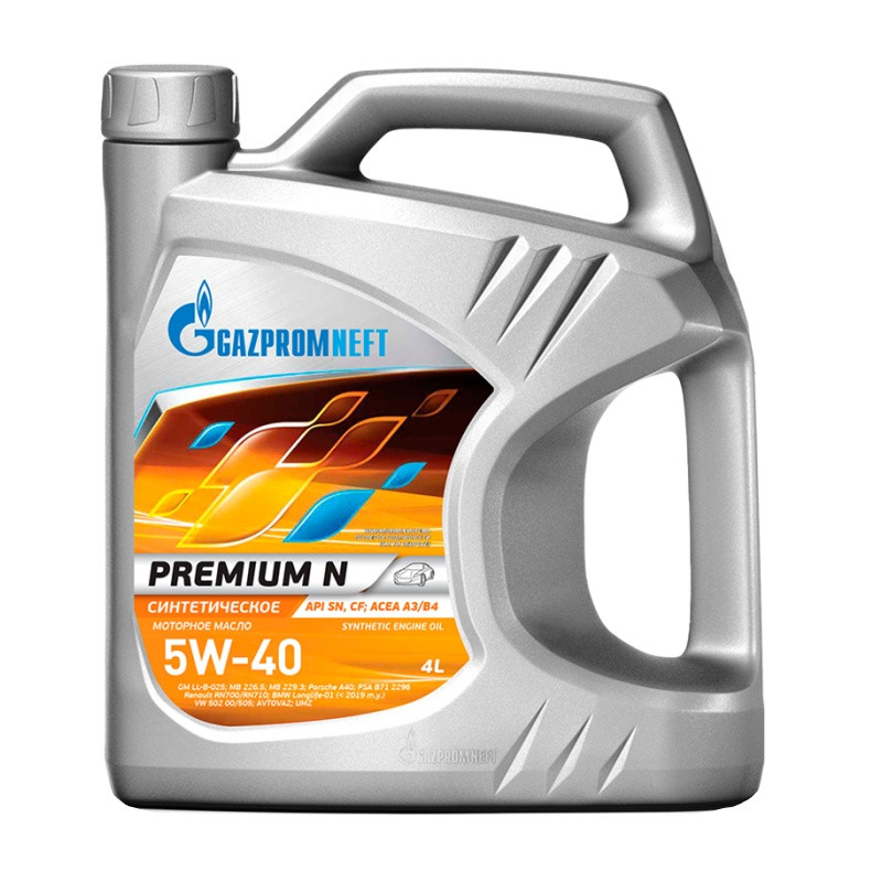 Масло Gazpromneft Premium N 5W-40 синтетическое (4 л) Масло Gazpromneft Premium N 5W-40 синтетическое (4 л)