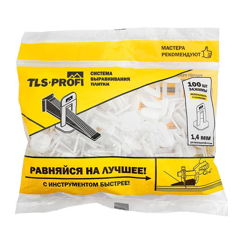 Зажим СВП TLS-Profi 1,4 мм (100 шт.) Зажим СВП TLS-Profi 1,4 мм (100 шт.)