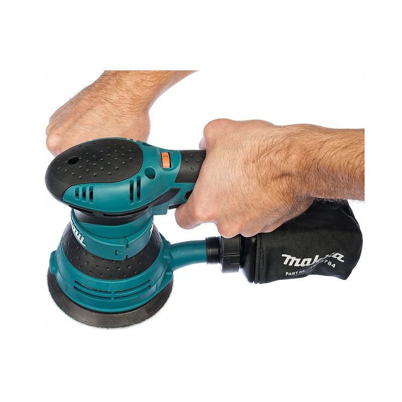 Шлифмашина эксцентриковая сетевая Makita BO5041, 0,3кВт, d=125 мм. амплитуда=2,8мм