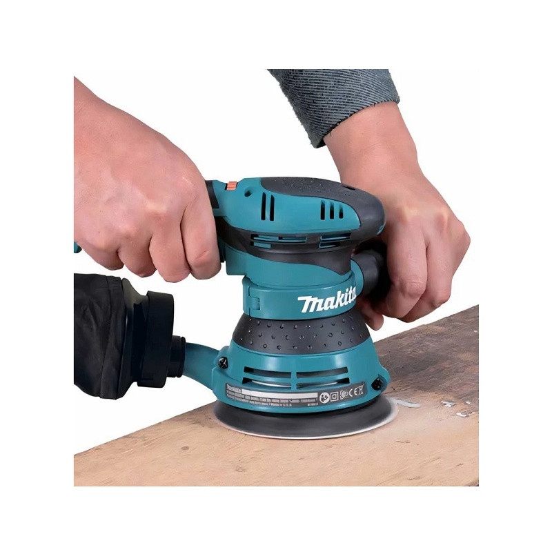 Шлифмашина эксцентриковая сетевая Makita BO5041, 0,3кВт, d=125 мм. амплитуда=2,8мм